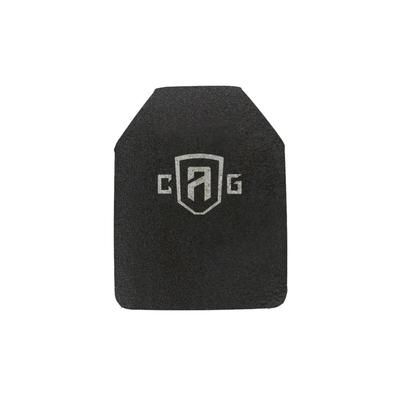Custom Armor Group 3i7 Level III+ ICW Multi Curve Rifle Armor Plate 9.5in x 12.5in 3i7m-SAPI-M