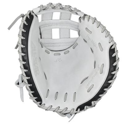 All Star PHX Paige Halstead 34" Fastpitch Softball Catcher's Mitt - Right Hand Throw White