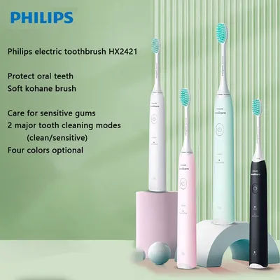 PHILIPS HX2421 spazzolino elettrico coppia adulta onde sonore Lntelligent consiglia agli studenti di