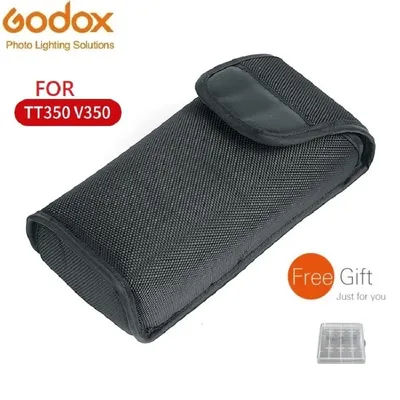 Original Flash Light Case Speedlite Protect Bag Pouch For Godox Mini Speedlite V350 TT350 C/N/S/O/F