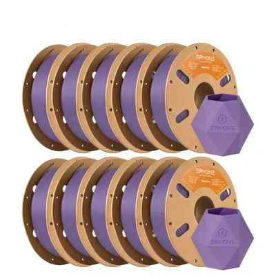 ERYONE 1/3/5/10KG New Matte PLA Filament Spool 1.75mm High Quality For 3D Printer New Arrival Overseas warehouse