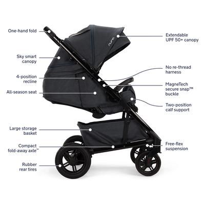 Nuna TAVO Next + Pipa Rx Travel System Bundle - Ocean
