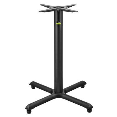 Flat Tech CT2087 34 3/4"H Counter Height Table Base for 40" Round/Square Table Tops, Cast Iron, Black