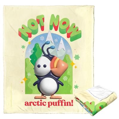 Wb Elf Not Now Arctic Puffin Silk Touch Throw Blanket by The Northwest in O