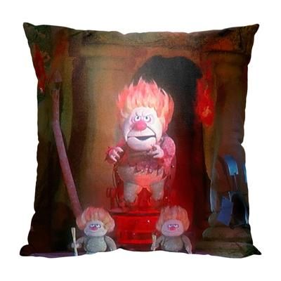 Wb Year Without A Santa Claushail Heat Miser 18X18 Printed Throw Pillow by The Northwest in O