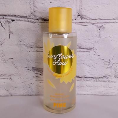 Pink Victoria's Secret Bath & Body | 'Sunflower Glow' Body Mist | Color: Gold/Yellow | Size: 8.4 Fl. Oz.