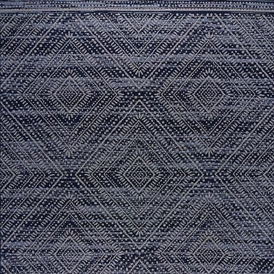 Britta Indoor/Outdoor Rug - Silver, 9' x 12' - Frontgate