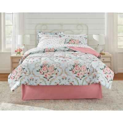 Wentworth Bed-in-a-Bag Comforter Set by BrylaneHome in Floral Multi (Size FULL)