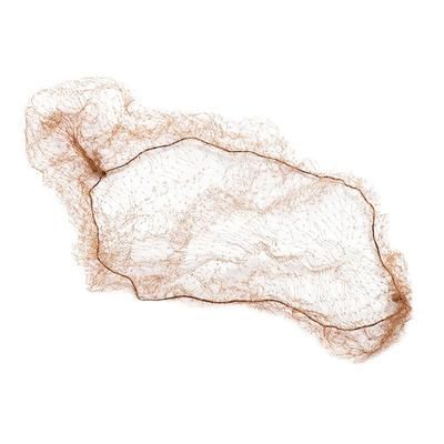 AmerCareRoyal RPH144LTDB 24" Hair Net - Nylon, Brown, Dark Brown, Case of 2880