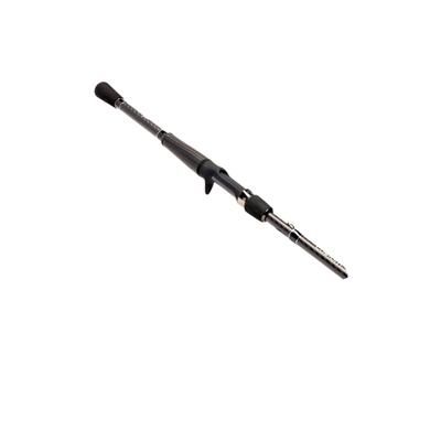 Lew's Custom Lite Casting Rod 7ft 2in 1-PC HM85 Graphite Rod Heavy w/ Fast Stainless Steel Guides w/ Titanium Oxide Inserts Split-Grip Handle Black