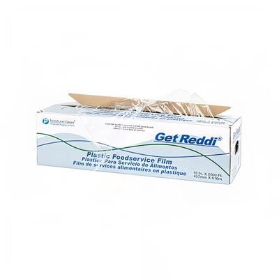 Pitt Plastics FSW1802K Get Reddi Film Roll - 18" x 2000', Clear Plastic, Cutter Box