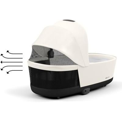 Cybex PRIAM 4 / e-PRIAM 2 Lux Carry Cot - Off White