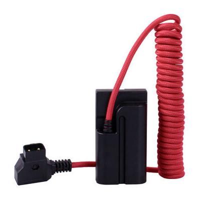 BLACKHAWK D-Tap to Sony L-Series Dummy Battery (Red) BHCABLE-DTAP-NPF-R