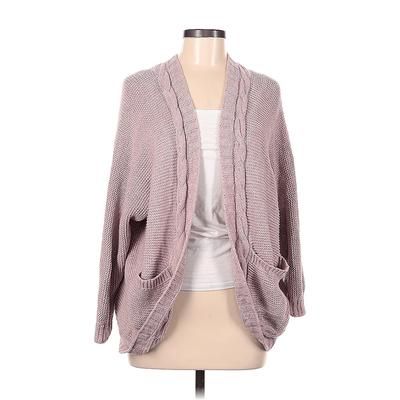 Shein Cardigan Sweater: Pink - Women's Size Medium