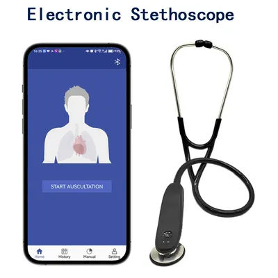 Nouveau stéthoscope électronique médical numérique Intelligent Bluetooth médecin infirmière historique enregistrement stockage multi-usage estetoscopio