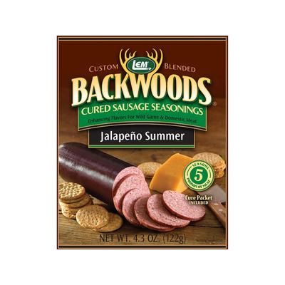 LEM Backwoods Jalapeno Summer Cured Sausage Seasoning for 25lb SKU - 849427
