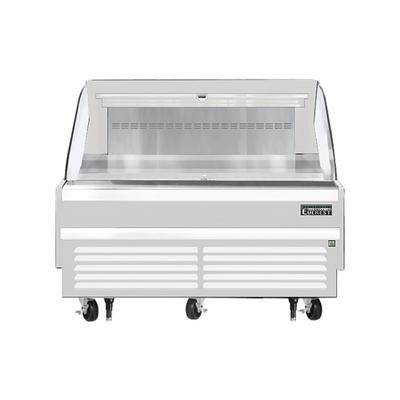 Everest Refrigeration EOMH-60-W-35-S 60" Horizontal Open Air Cooler w/ 1 Levels, White, 115v