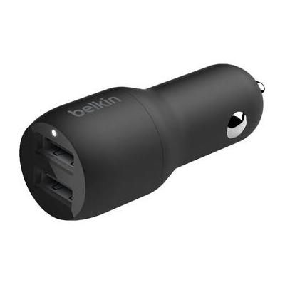 Belkin Dual USB-A Car Charger (24W) CCB001BTBK