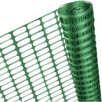 Swanew - Grillage de signalisation 1x50m, Barrière de signalisation et plastique, Vert