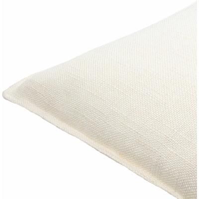 Volta 22" Square Modern Cream Throw Pillow - Boutique Rugs