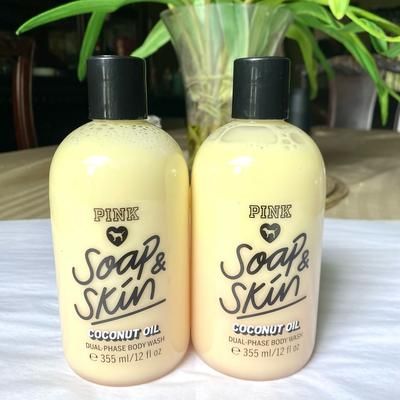 Pink Victoria's Secret Bath & Body | 2victoria Secret Pink Soap & Skin Coconut Oil Wash | Color: Yellow | Size: Os