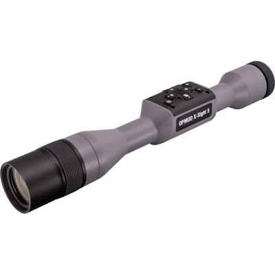 ATN OPMOD X-Sight 5 5-25x 4K+ UHD Smart Day/Night Hunting Riflescope in Wolf Grey w/ Quick Detach Mount Wolf Grey DGWSXS5255OPWG