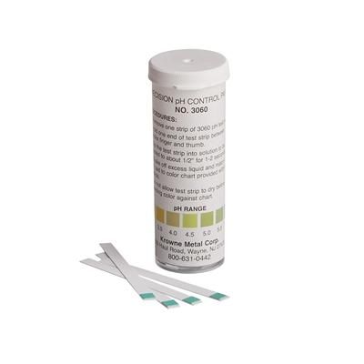 Krowne S25-126 pH Test Strips, 50 Strips per Bottle