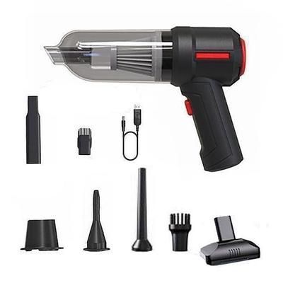 Nuovo aspirapolvere per auto senza fili 4 in 1 che soffia e aspira potente aspirazione multifunzionale mini aspirapolvere per auto senza fili spolverino portatile per uso asciutto e bagnato per la