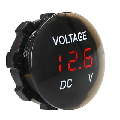 dc 12v-24v display digitale voltmetro impermeabile e antipolvere display digitale per camion auto moto suv barca atv refit accessori