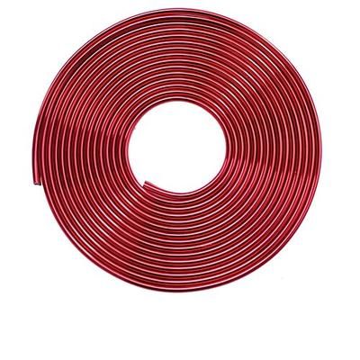 starfire 5m bordo della portiera dell'auto striscia di protezione antigraffio paraurti striscia anti-collisione fai da te argento stampaggio pvc striscia decorativa accessori auto
