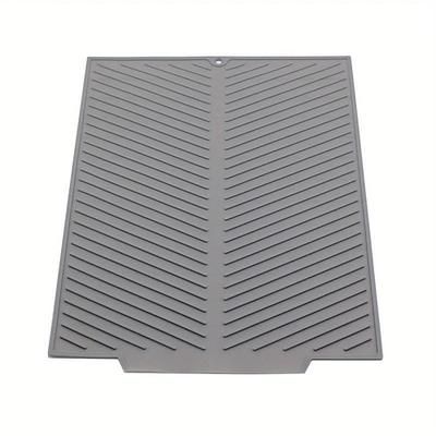 Tappetino per filtro dell'acqua in silicone grande e piccolo Tappetino per tazza con filtro a secco Tappetino per piatti Tappetino per filtro per l'acqua del rubinetto Stoviglie resistenti all'acqua