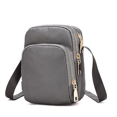 borsa a tracolla multitasche rossa da donna – borsa a tracolla leggera e versatile per l'uso quotidiano e i viaggi