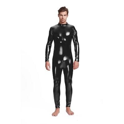 Costume di Carnevale Tuta Intera Tute Zentai Costume Cosplay Catsuit Tinta unita Sesso Costume Sexy Per uomo Per donna Costume per Halloween Carnevale Mascherata Adulti
