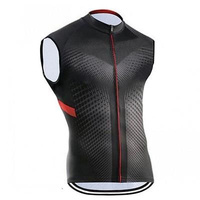 Per uomo Per donna Gilet da ciclismo Grafico Senza Maniche Bicicletta Top con 3 tasche posteriori Mountain Bike MTB Ciclismo su strada Asciugatura Rapida Morbido Strisce Riflettenti Tasca Posteriore