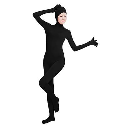 Costume di Carnevale Tuta Intera Giorno dei Re Tute Zentai Catsuit Tuta di pelle Tinta unica Tutti Costume per Feste Palcoscenico Bambini Adulti