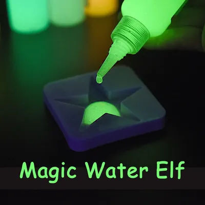 50ML DIY Fairy Magic Water Elf Ocean Mold Companion For Kids 3D Handmade Toys Aqua Fairy Gel Toy Handicraft Educational Toys
