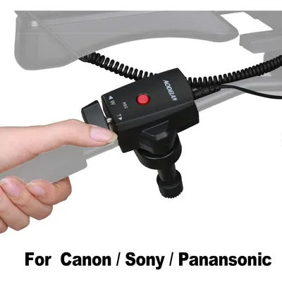 AODELAN Lanc Camcorder Zoom Controller Video Camera Zoom Video Recording Remote Control with 2.5mm