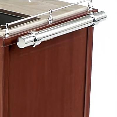 Forbes Industries 6005-PS Cart Handle - Polished Stainless Steel
