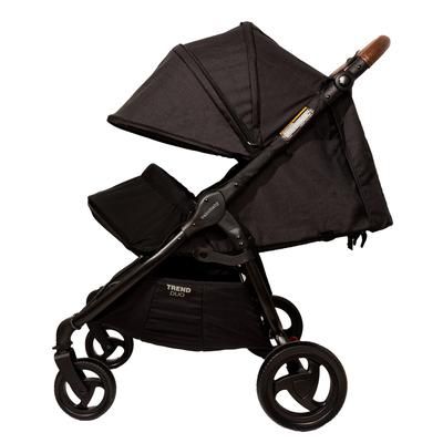Valco Trend Duo Side by Side Double Stroller + Bassinet Bundle 2025 Black / Black
