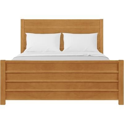 Caroline Wooden Platform Bed in Oak, King by Camden Isle in Oak (Size KING)