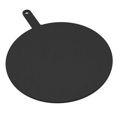 Epicurean 429-211602 21" Pizza Board w/ 16" Round Blade - Paper Composite, Slate, Composite Wood, 16" Diameter, Black