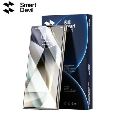 SmartDevil 1/2/3PCS HD Hydrogel Film per Samsung S24 Ultra Full Cover Clear Full Glue Screen