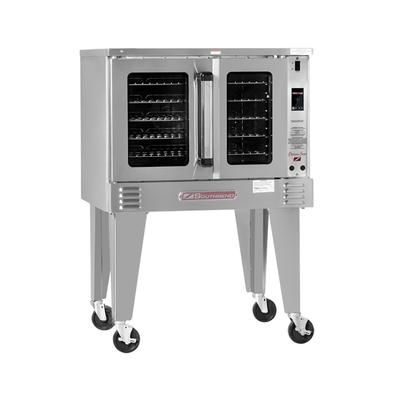 Southbend PCG50S/TD Platinum Single Full Size Liquid Propane Commercial Convection Oven - 50, 000 BTU, LP powered, Gas Type: LP