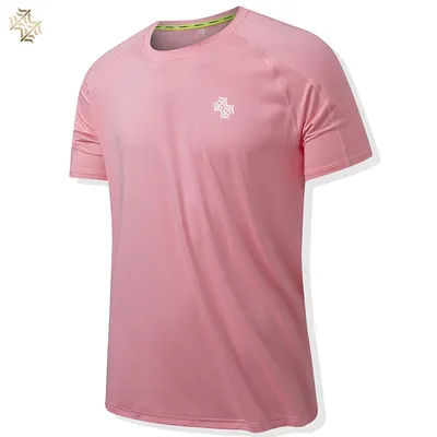 SBWL High quality Men's Outdoor running casual walking training weight loss sports quick drying T-shirt fitness light Tee Tops