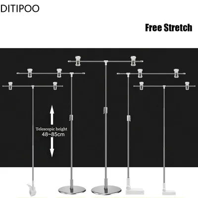 Photography Photo Backdrop Stands Adjustable T-Shape Background Frame Support System Stands With