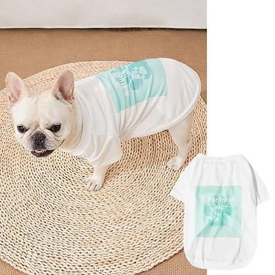 Cane Gatto Camicia / T-Shirt Moda Festa Traspirante Morbido Lavabile Confortevole All'aperto Casual Quotidiano Abbigliamento per Cani for Bichon Frisé Volpino di Pomerania Cucciolo Papillon Piccolo