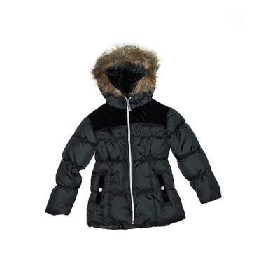 Limited Too Coat: Black Jackets & Outerwear - Kids Girl's Size 4