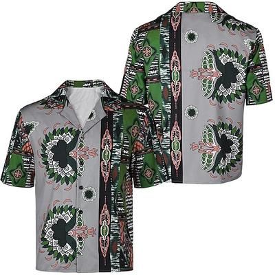 Cosplay Camicie Hawaiane Camicia Aloha Costume Cosplay for Per uomo Adulti Mascherata Feste Abbigliamento Quotidiano