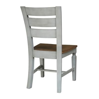 Vista LadderBack Chairs, Set of 2 - Whitewood C41-57P