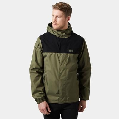 Helly Hansen Men’s Vancouver Rain Jacket Green M